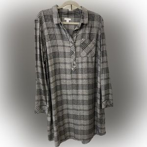 J Jill Plaid tunic/dress